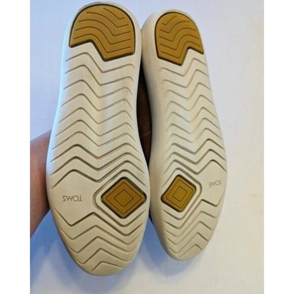 TOMS Wildfang Precious Mettle Alpargata Brown Slip-On Sneakers Womens 12 EU 43.5 - Picture 8 of 8